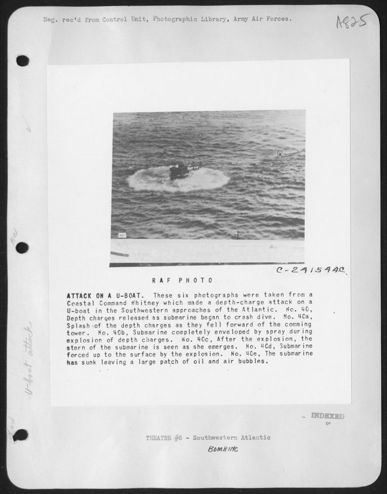 U-Boat in Southwestern Atlantic