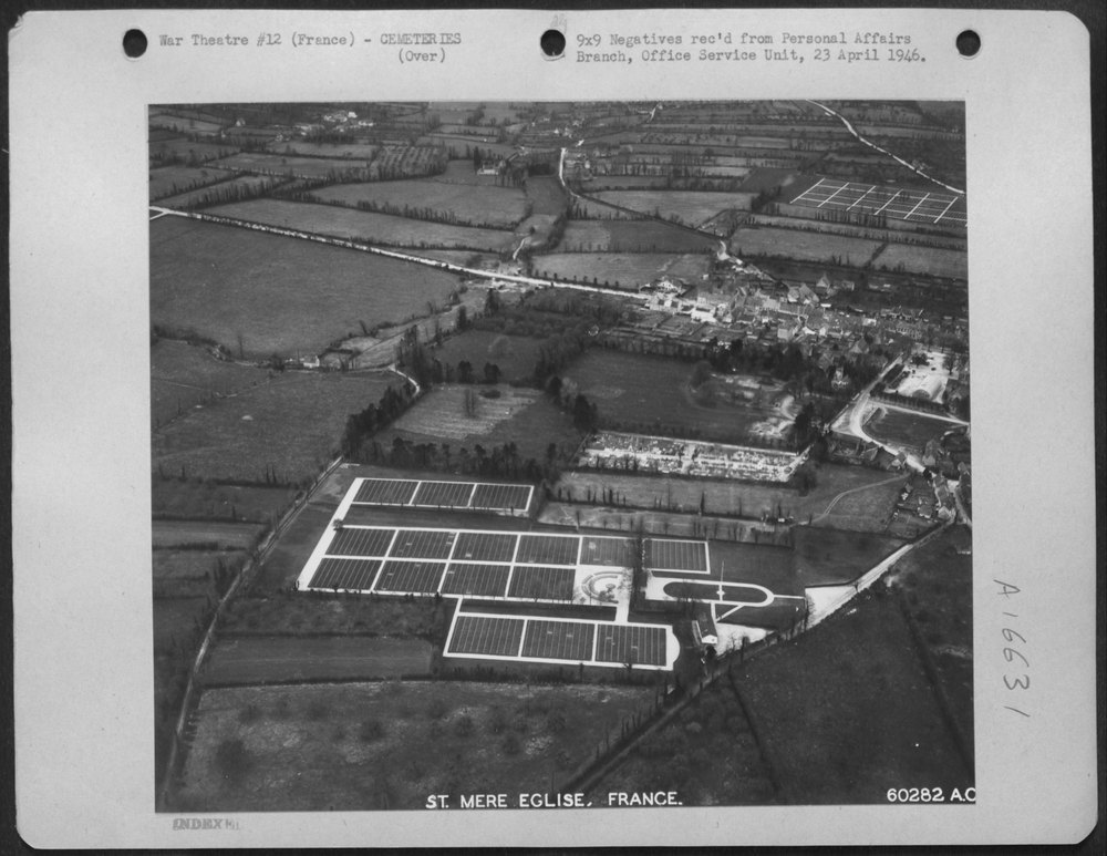 United States Cemetery #1 At St. Mere Eglise, France