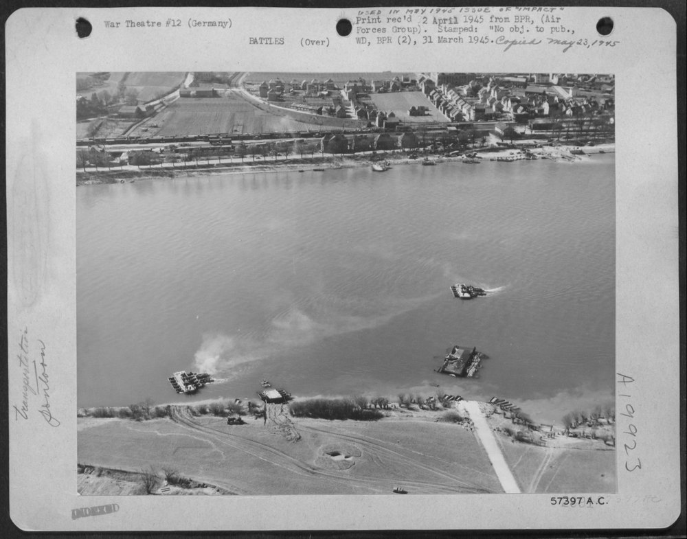 US 3rd Army Rhine bridgehead