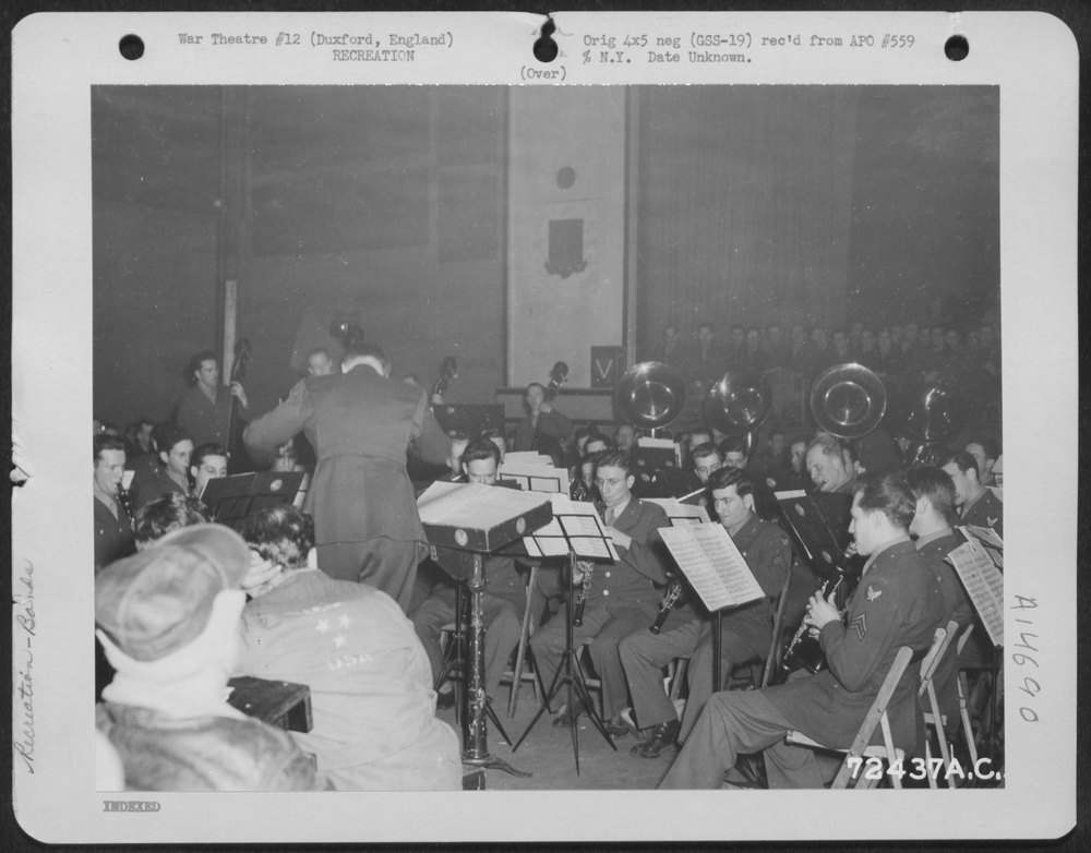 US Air Force Band at Duxford