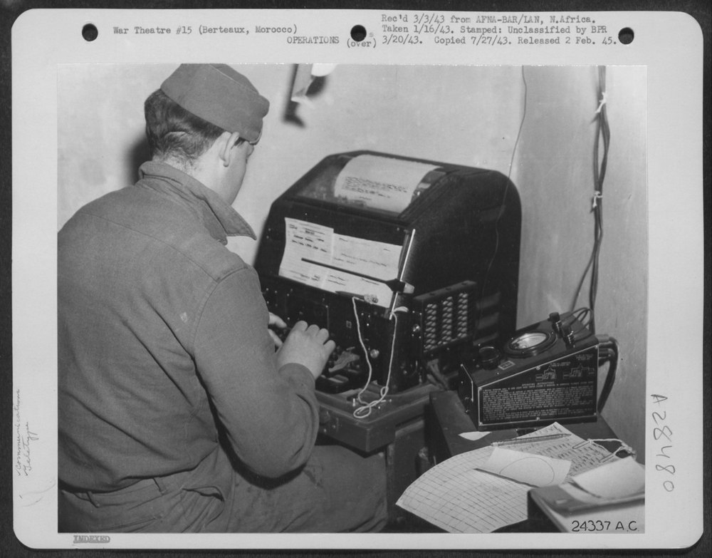 US Bomber Headquarters Morocco