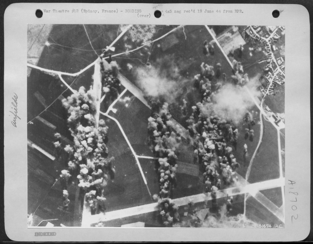 US Eighth AAF bombers hit Epinoy