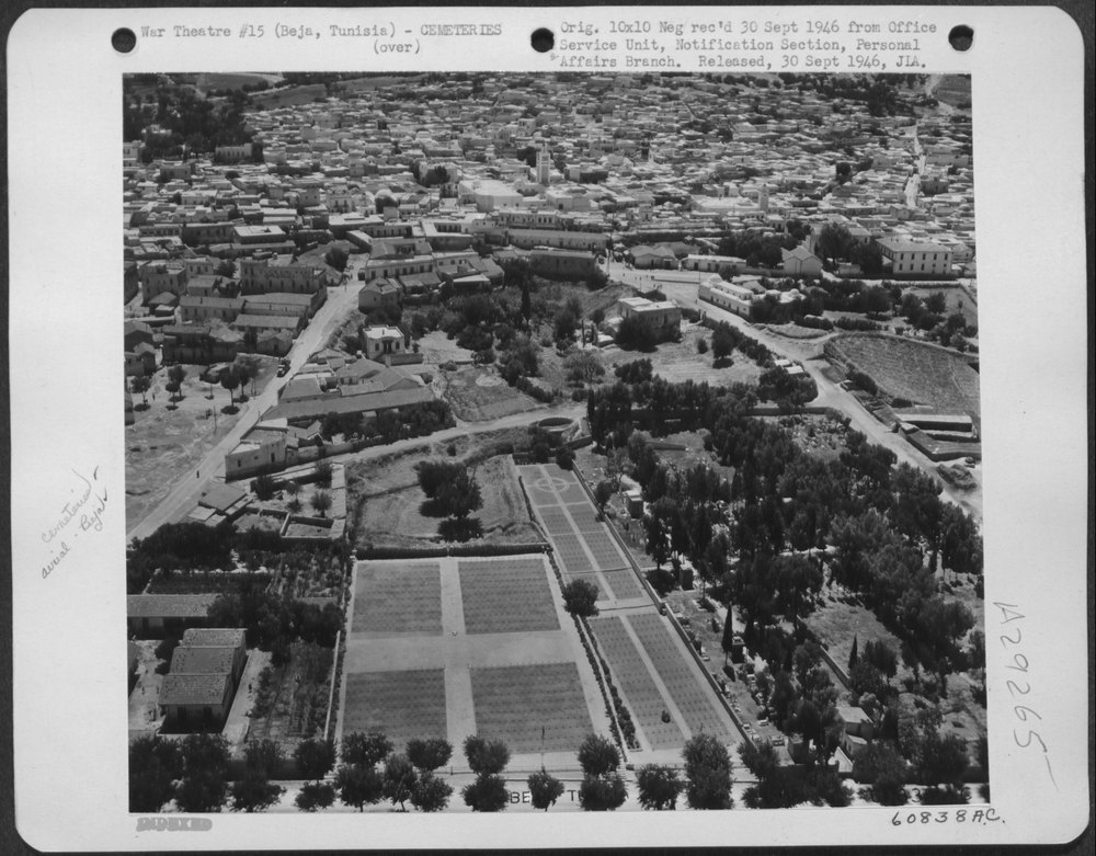 US Military Cemetery at Beja