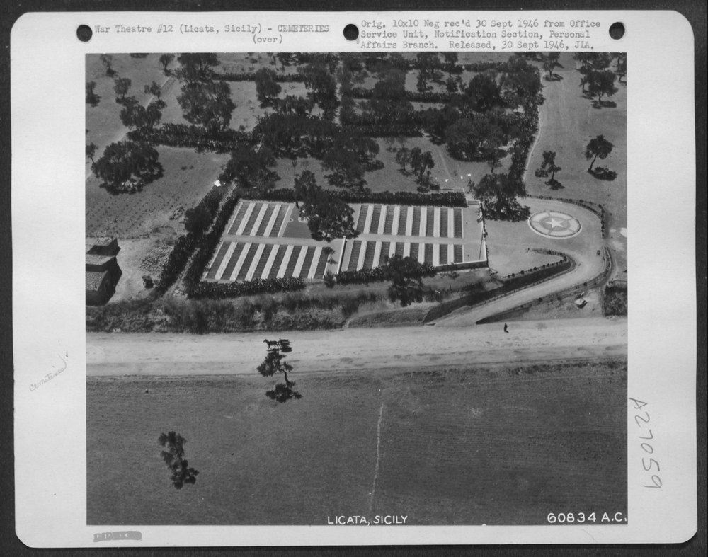 US Military Cemetery at Licata Sicily