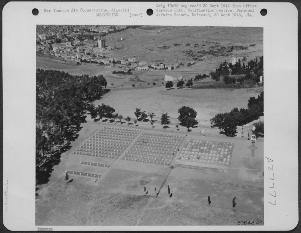 US Military Cemetery near Constantine Algeria