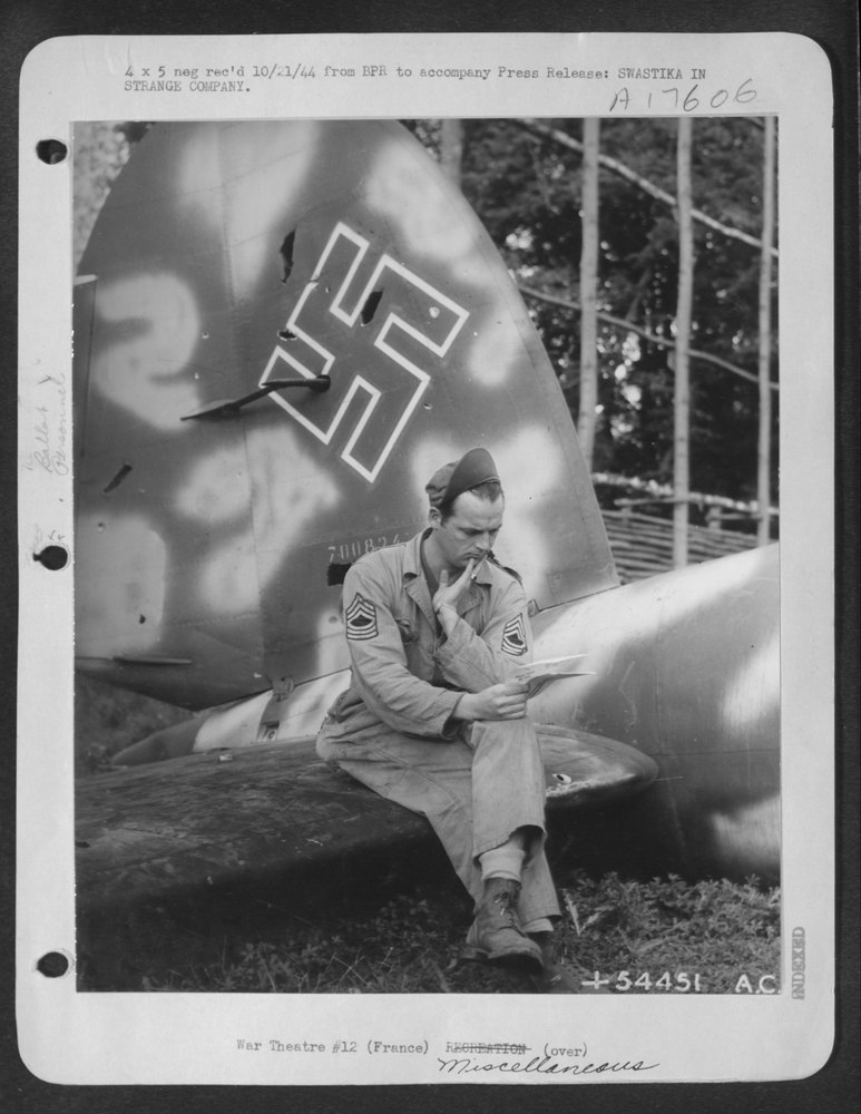 US Soldier in France