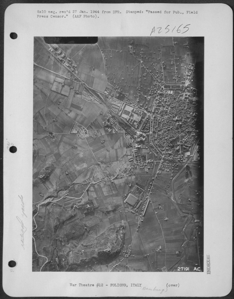 USAAF Marauders hit Foligno yards