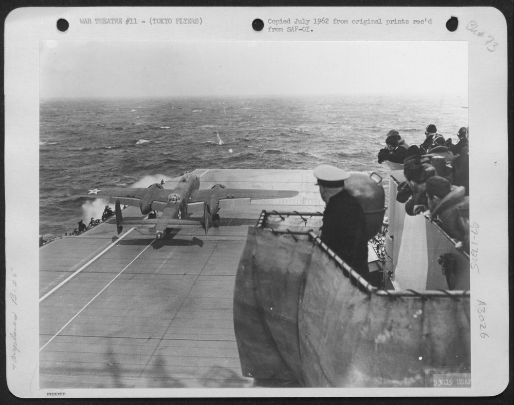 Usaf - Tokyo Raid - On 18 April 1942, Airmen Of The Us Army Air