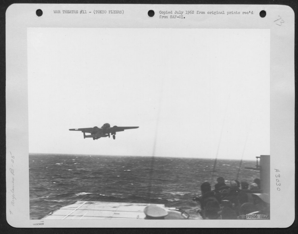 Usaf - Tokyo Raid - On 18 April 1942, Airmen Of The Us Army Air