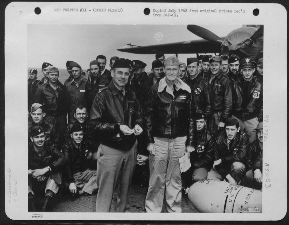 Usaf - Tokyo Raid - On 18 April 1942, Airmen Of The Us Army Air