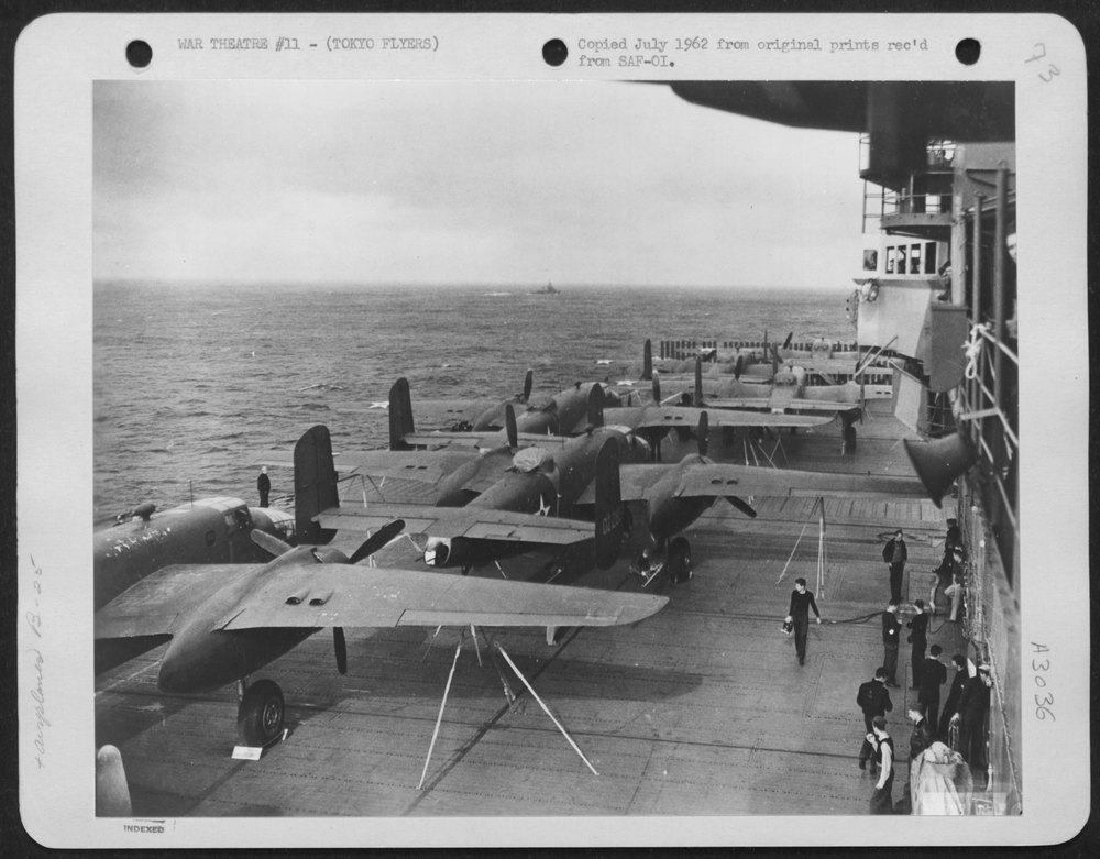 Usaf - Tokyo Raid - On 18 April 1942, Airmen Of The Us Army Air