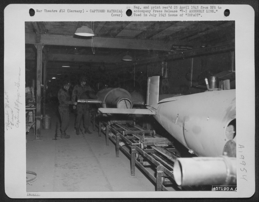 V-1 Assembly Line Near Nordhausen