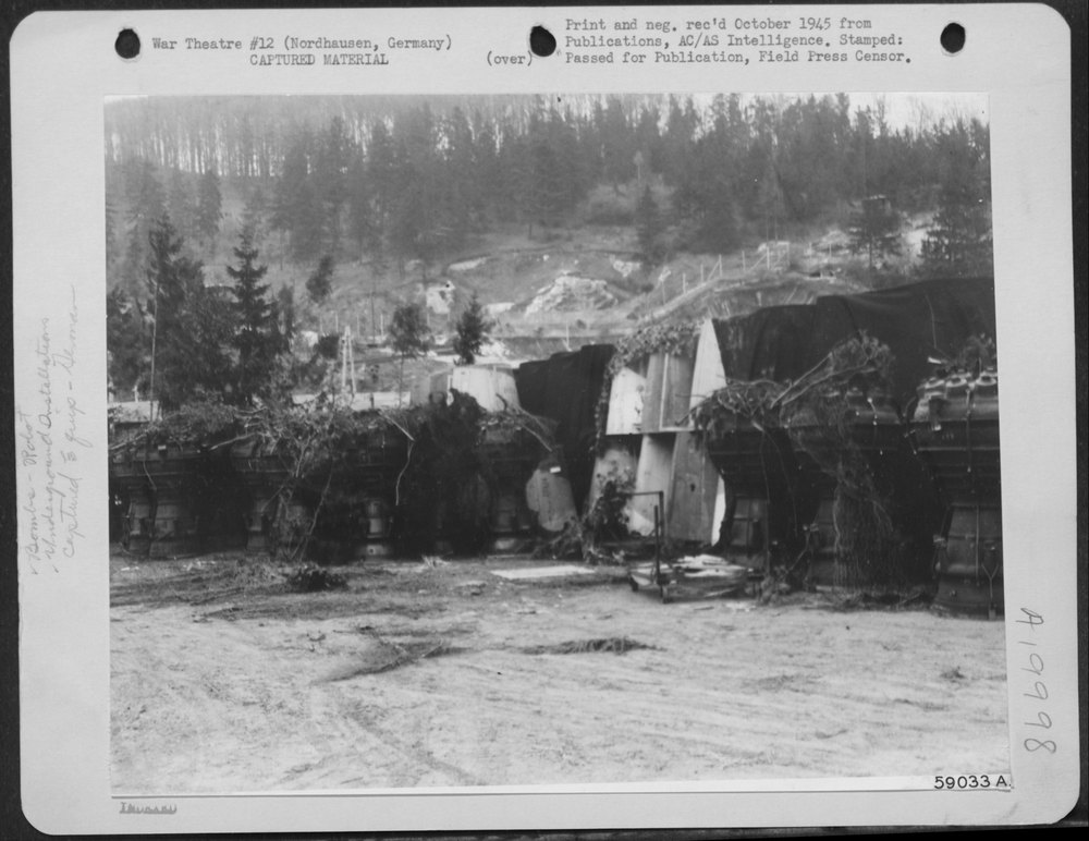 V-2 Bombs At Nordhausen Factory