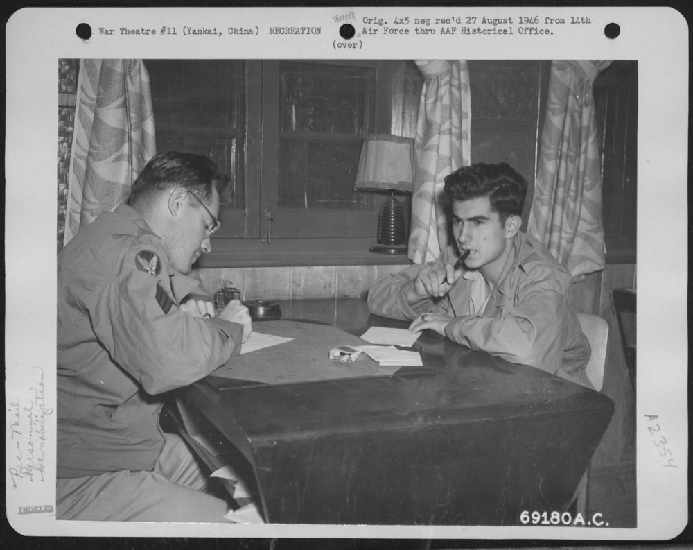 Veterans at Red Cross