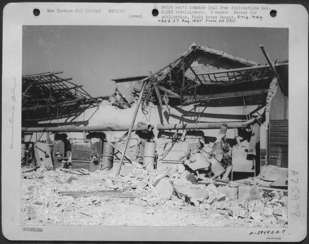 Volcania munitions plant in Italy destroyed