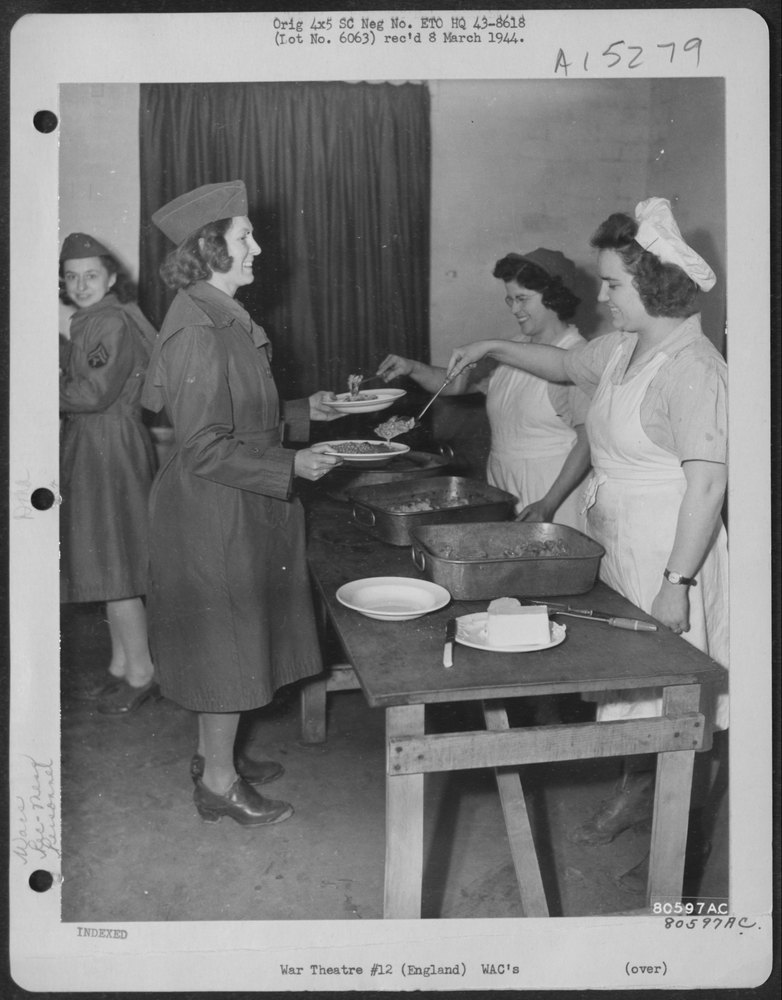 Wac Cooks At 9th Bomber Command