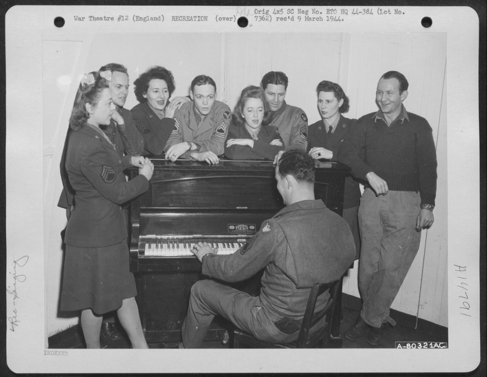 Wacs and GIs at Watford