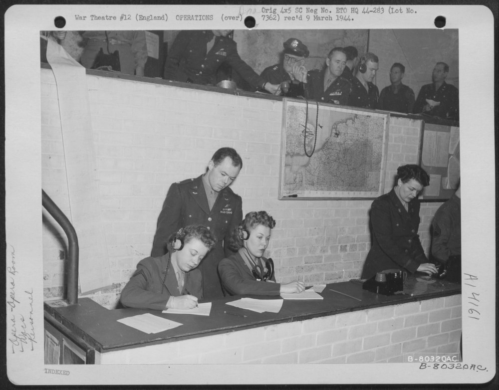 WACs at 8th Air Force base