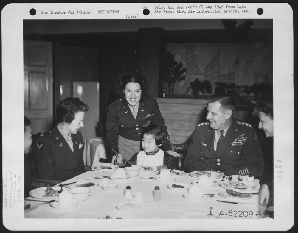 Wacs Party For War Orphans In China