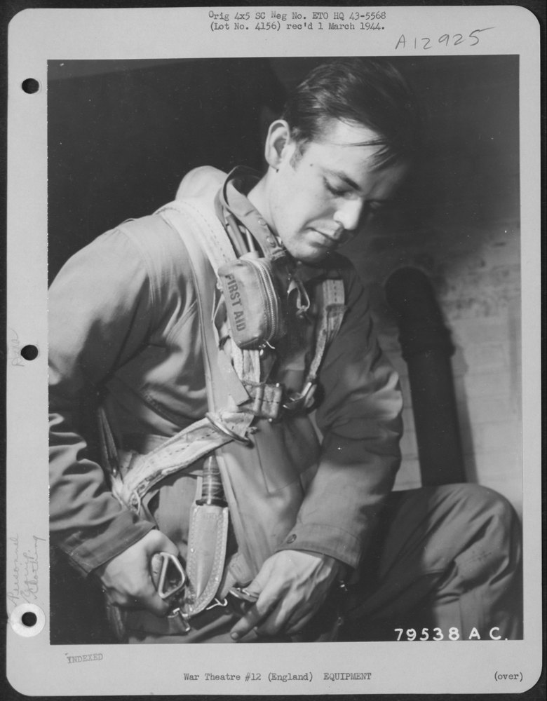 Waist gunner at Molesworth