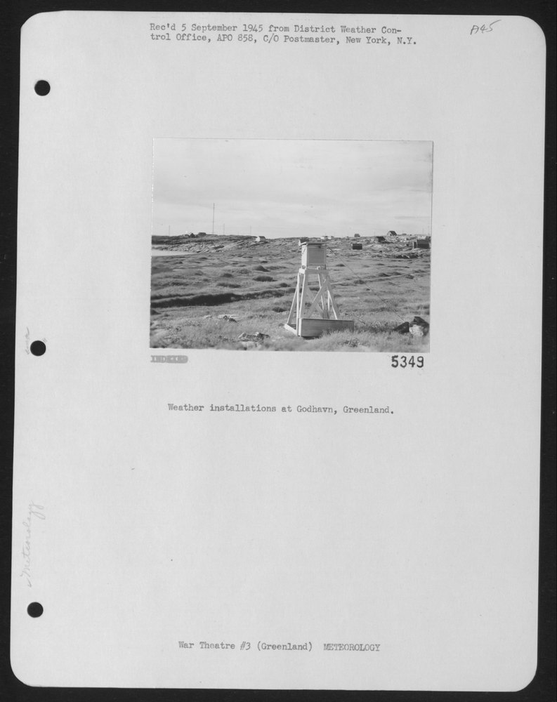 Weather Installations At Godhavn