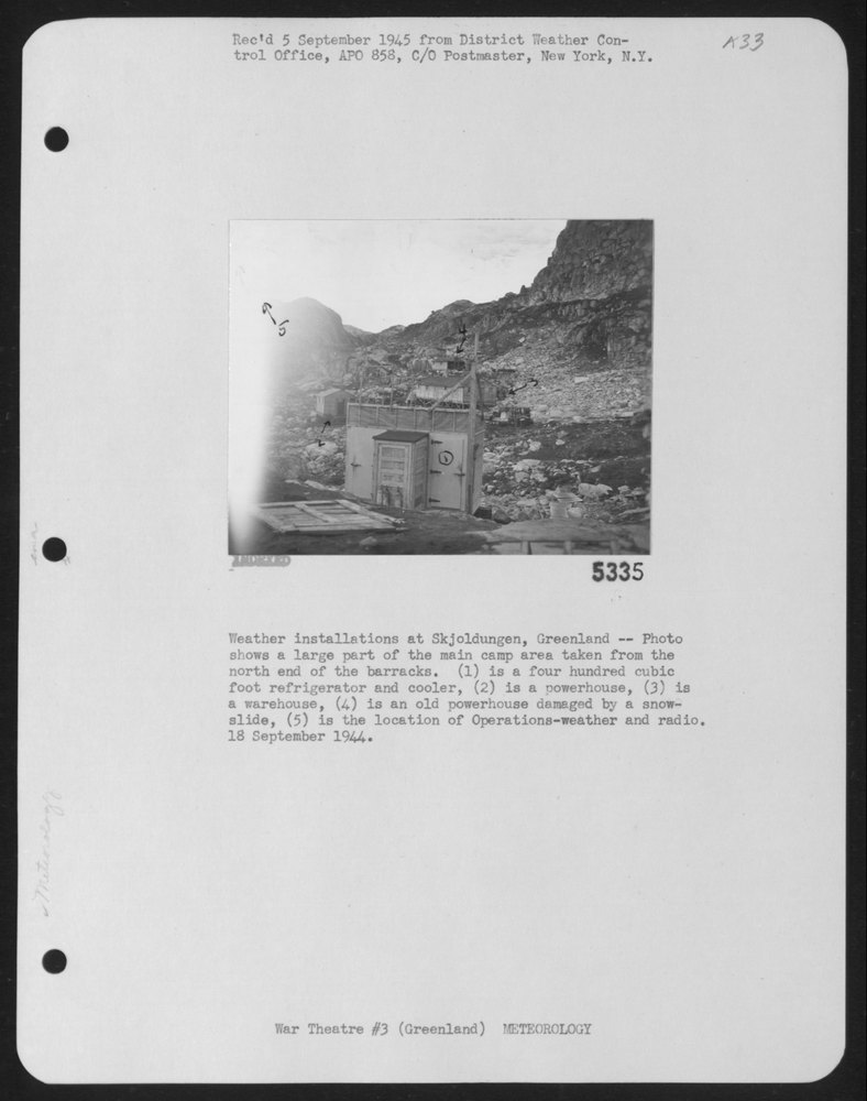 Weather Installations At Skjoldungen