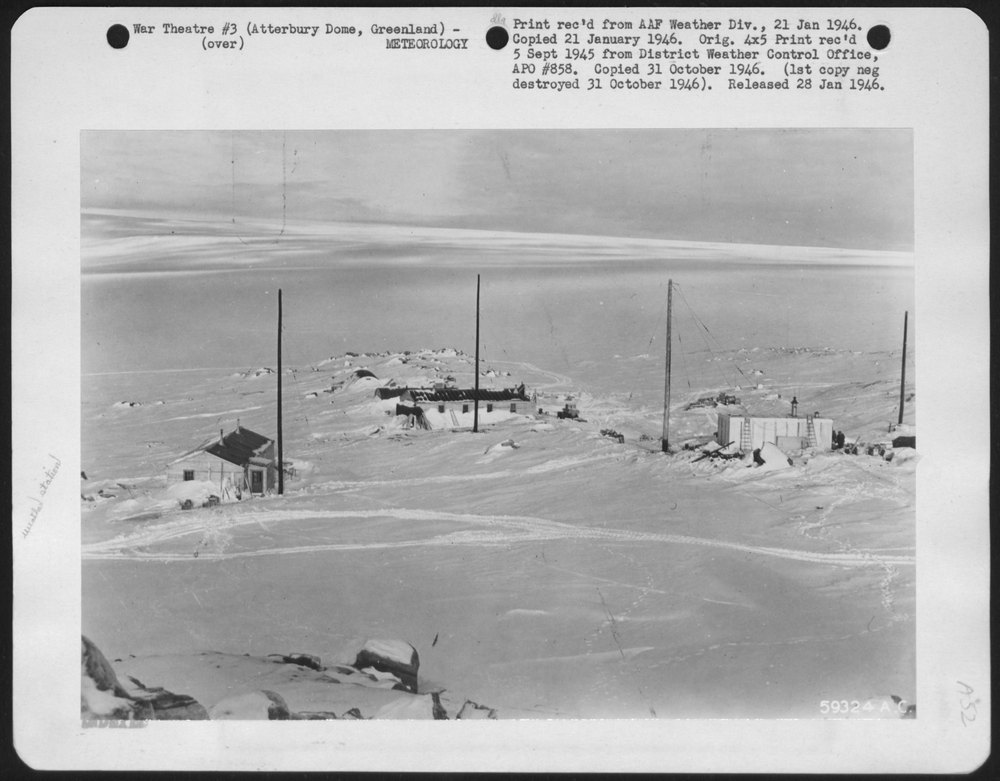 Weather Quarters, Mess Hall and Radio Station at Atterbury Dome