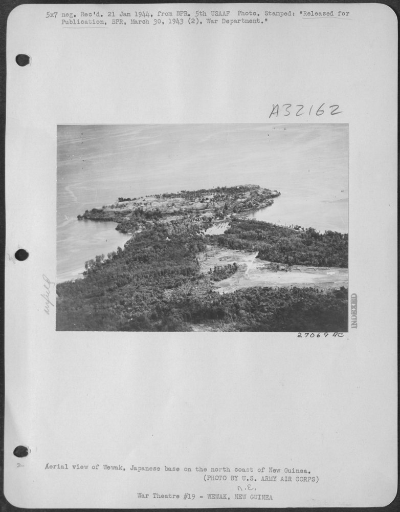 Wewak Japanese base New Guinea