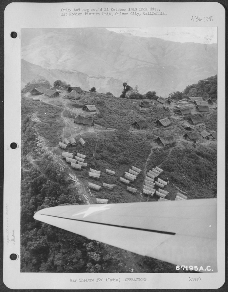 While Enroute To The Dropping Zone At The Air Warning Station On Mt